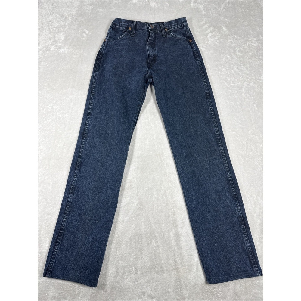 Vintage USA Made Wrangler 13MWZNF Dark Jeans Mens 31X34 (27X32) Actual